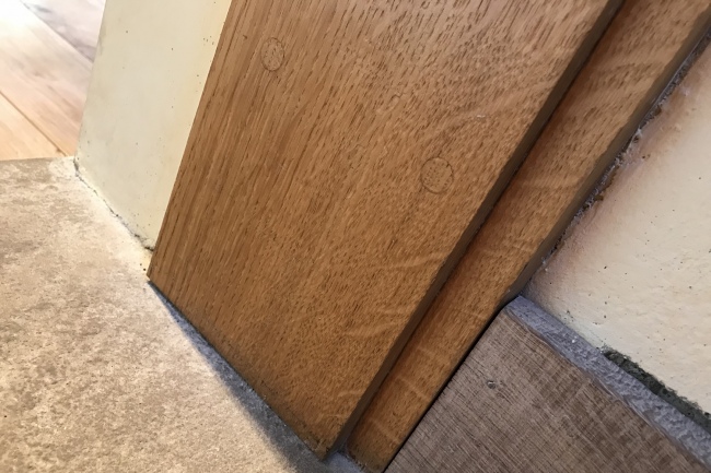Rebated Oak Door Frame Base