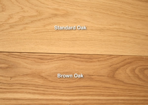 Brown Oak Comparison