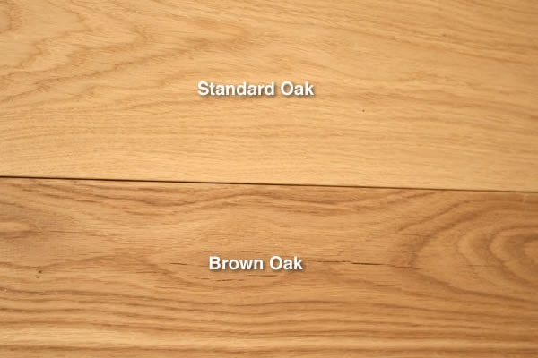Brown Oak Comparison