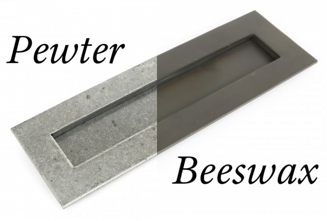 Beeswax & Pewter Finish