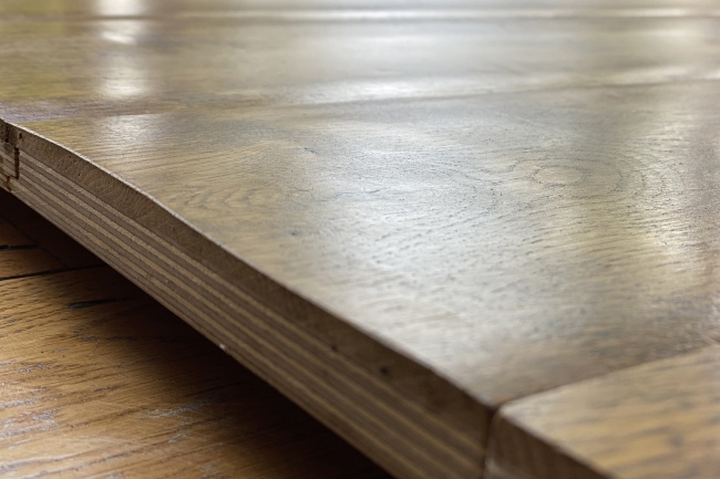 Undulated Engineered Oak Flooring