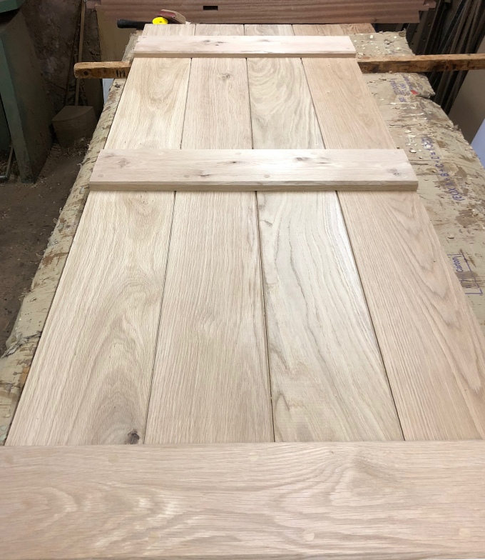 Shropshire Solid Oak Door Assembled