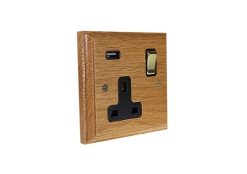 usb-charging-socket-1gang-polished-brass-light-oak