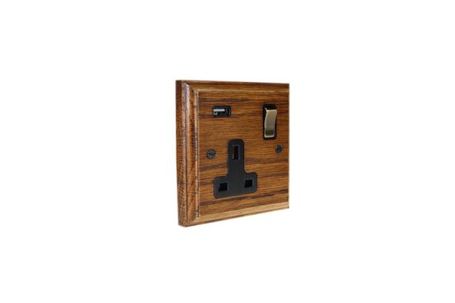 usb-charging-socket-1gang-antique-brass-medium-oak